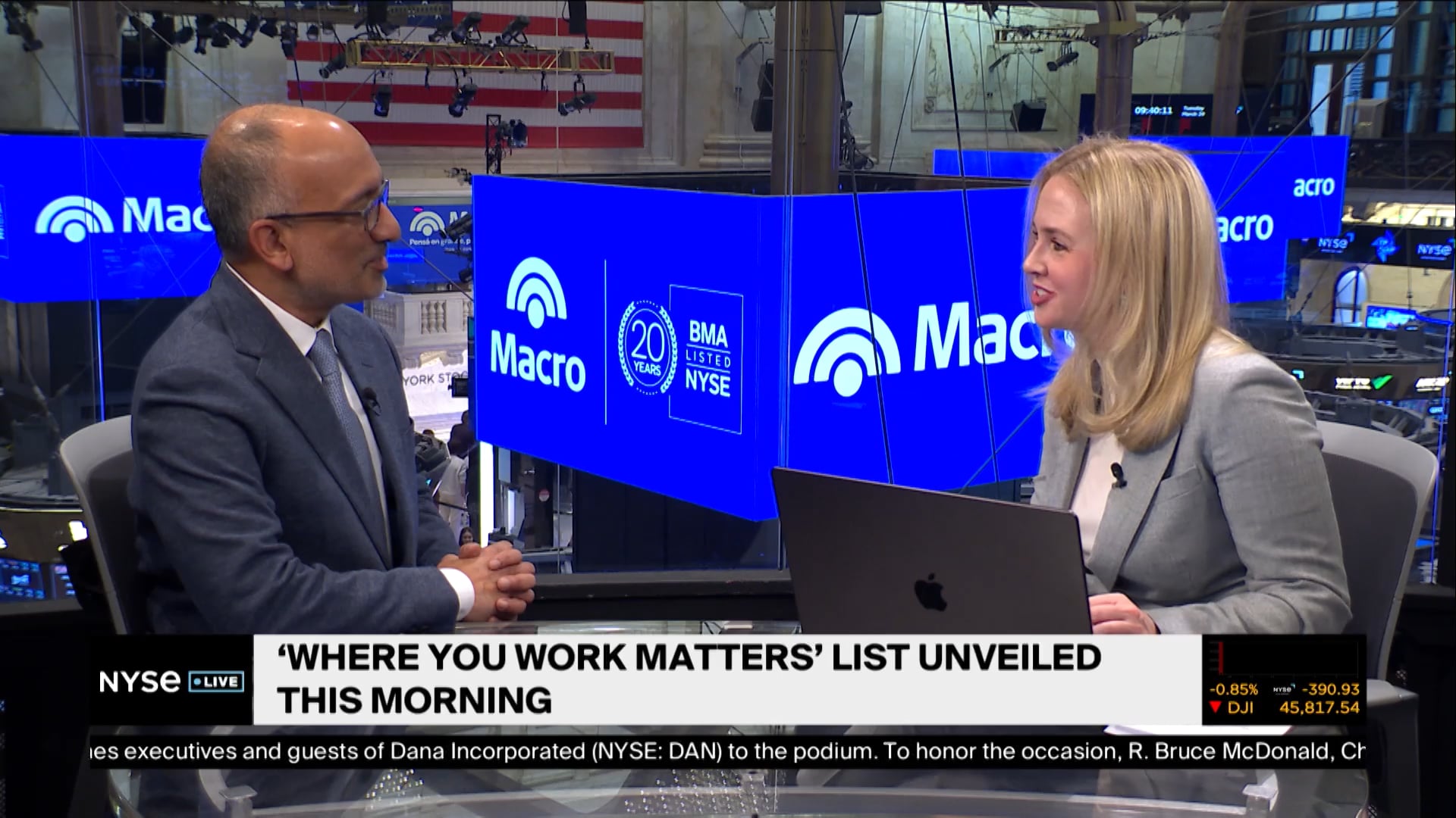 Nearly 200 NYSE-listed Firms Featured in 2026 ‘Where You Work Matters’ List