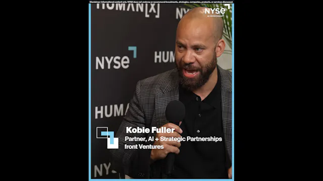 HumanX 2026: Upfront Venture's Kobie ...