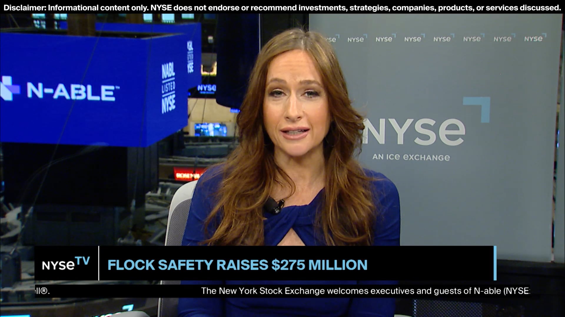 Garrett Langley, Founder + CEO at Flock Safety Joins NYSE TV Live