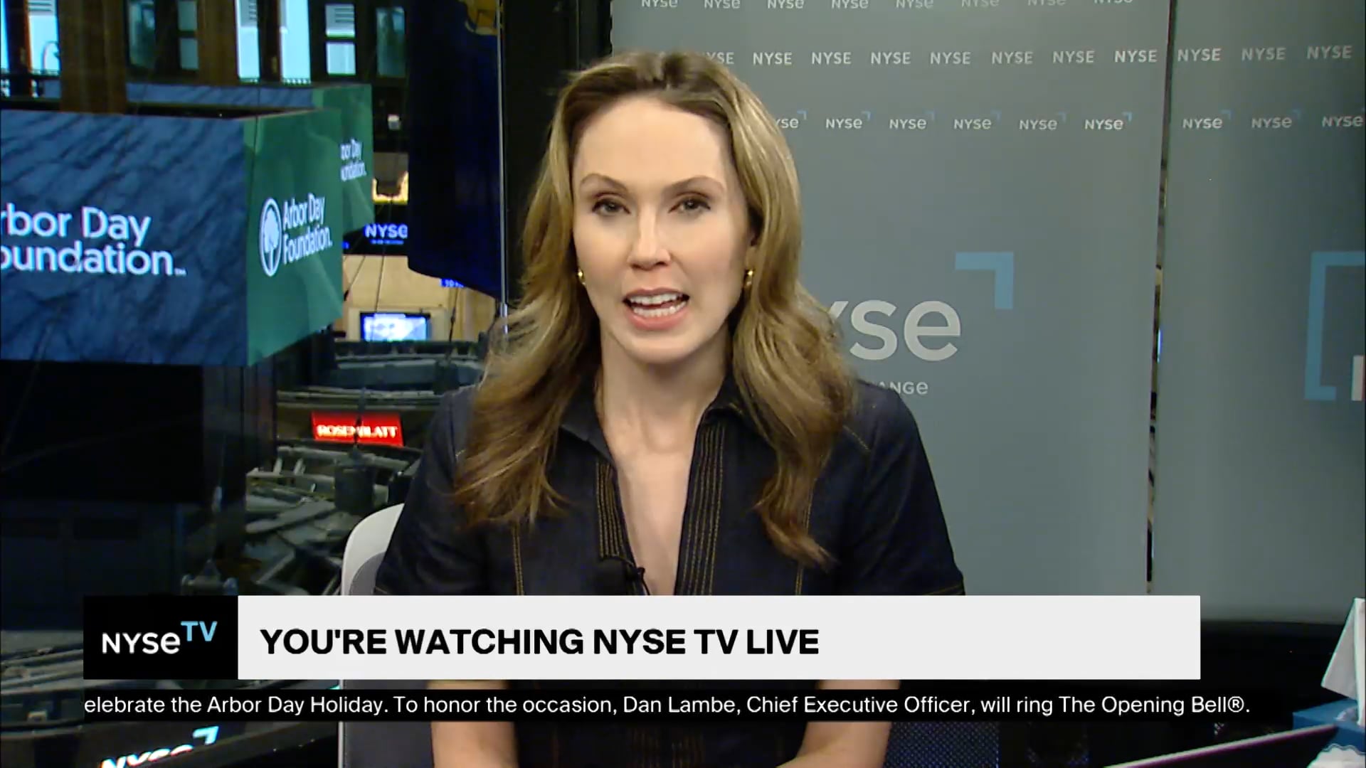 Dan Lambe, CEO at Arbor Day Foundation Joins NYSE TV Live