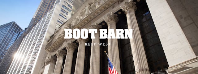 Boot Barn (NYSE: BOOT) Rings The Open...