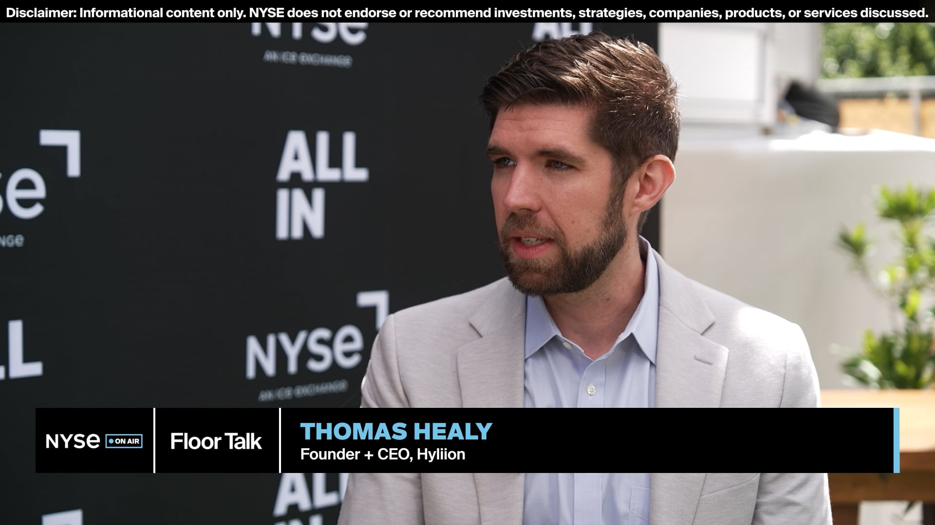 All-In Liquidity: Hyliion CEO Thomas Healy Shares its Stance on Reliable Energy