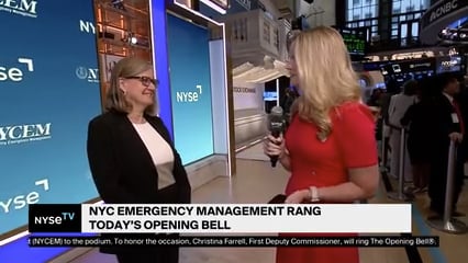 Christina Farrell, New York City Emergency Management Joins NYSE TV Live