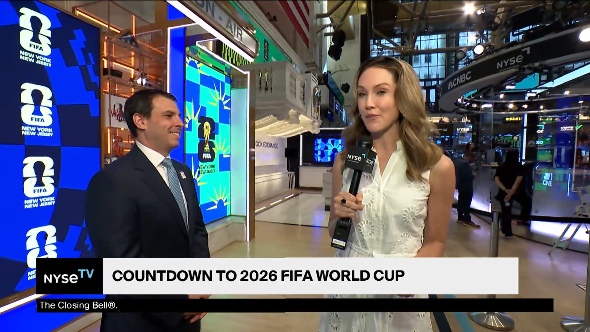 Alex Lasry, CEO at FIFA World Cup 2026 NYNJ Host Committee Joins NYSE TV Live