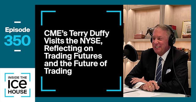 CME's Terry Duffy Visits the NYSE, Re...