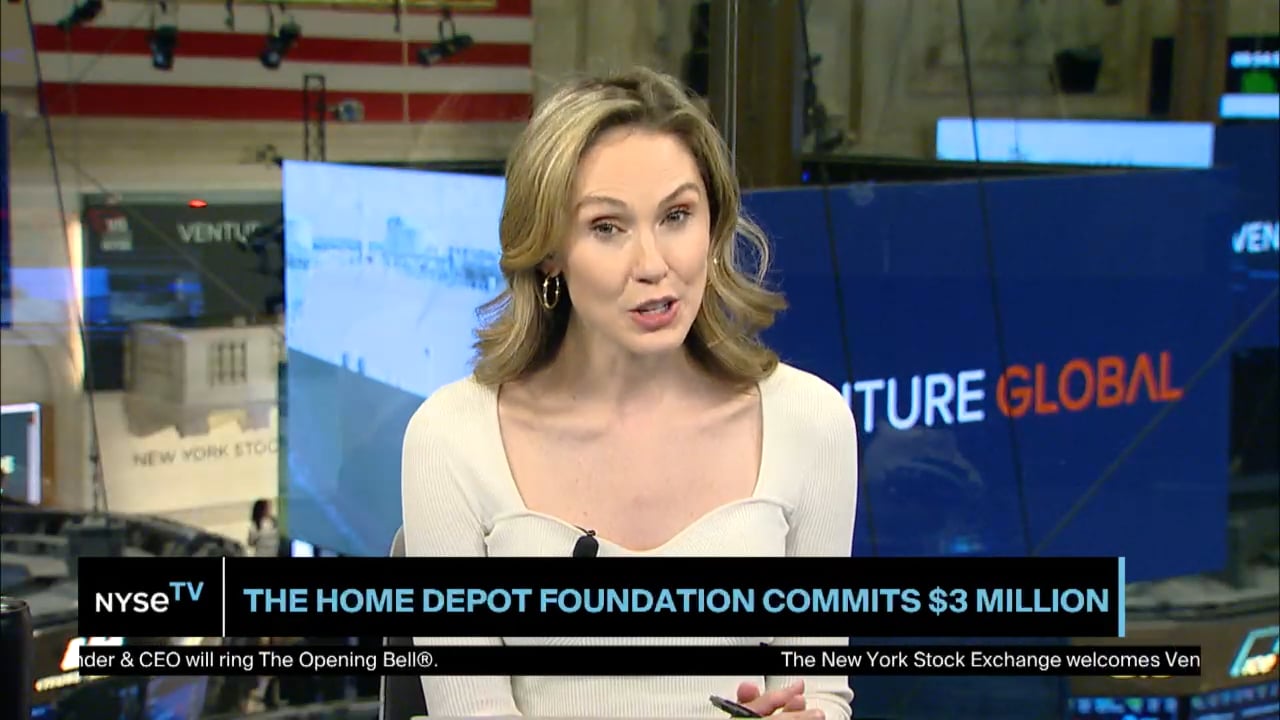 ANHEUSER-BUSCH GIVES 164,000+ CANS OF WATER TO WILDFIRE SUPPORT ON NYSE TV Live