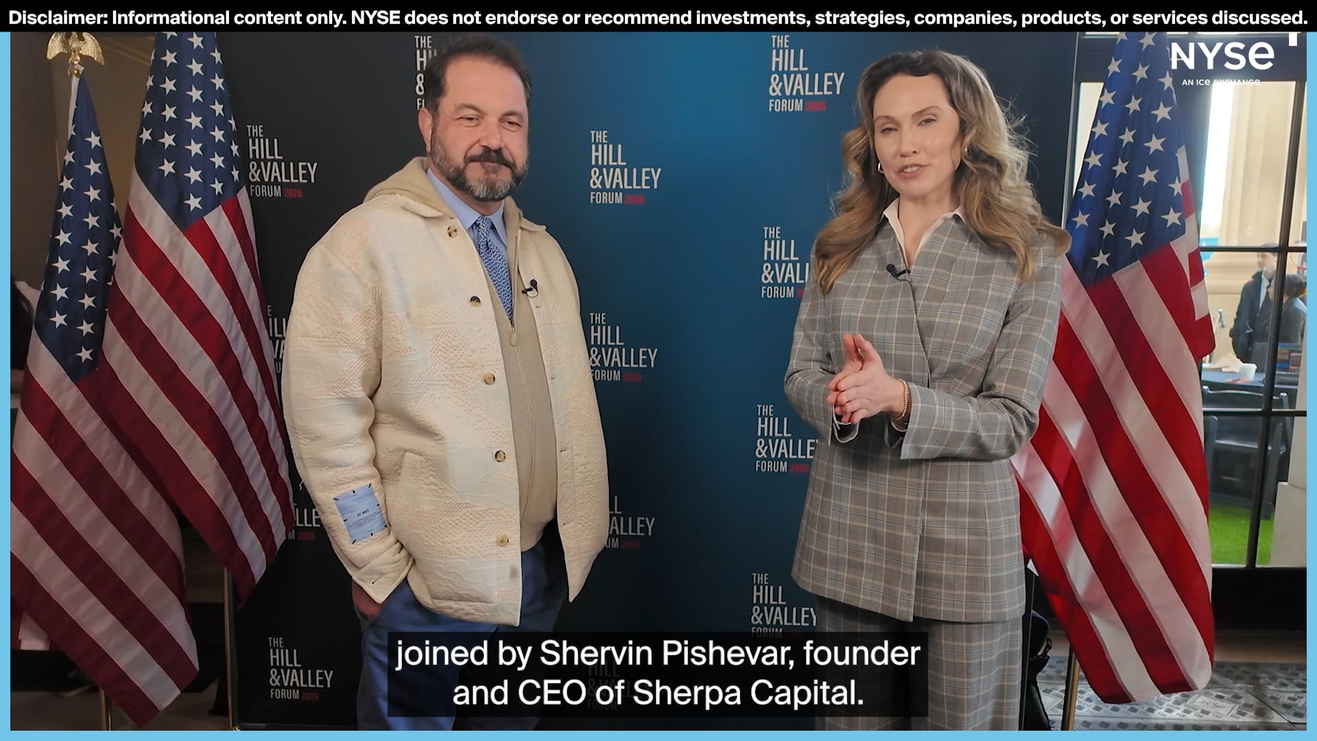 The Hill & Valley Forum: Sofreh Capital CEO Shervin Pishevar on Building Bridges