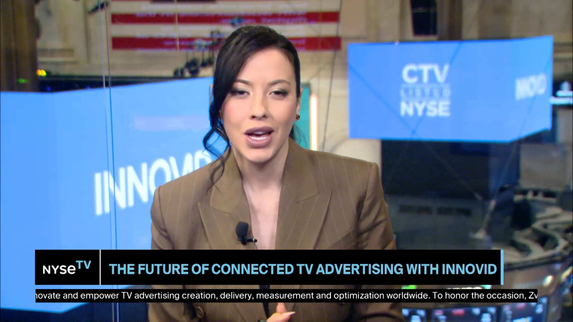 Zvika Netter, CEO at Innovid Joins NYSE TV Live