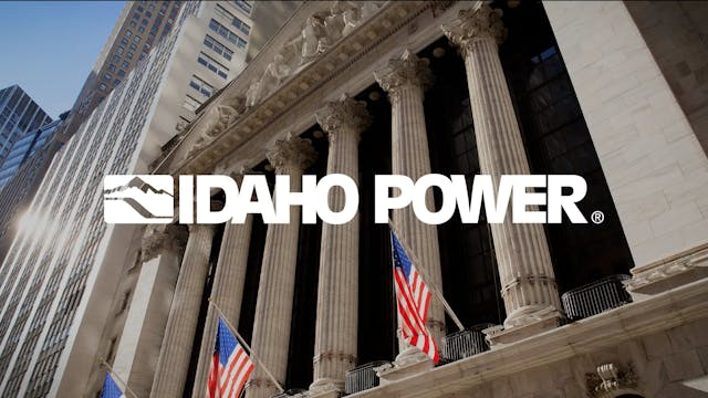 The NYSE welcomes IDACORP (NYSE: IDA)...