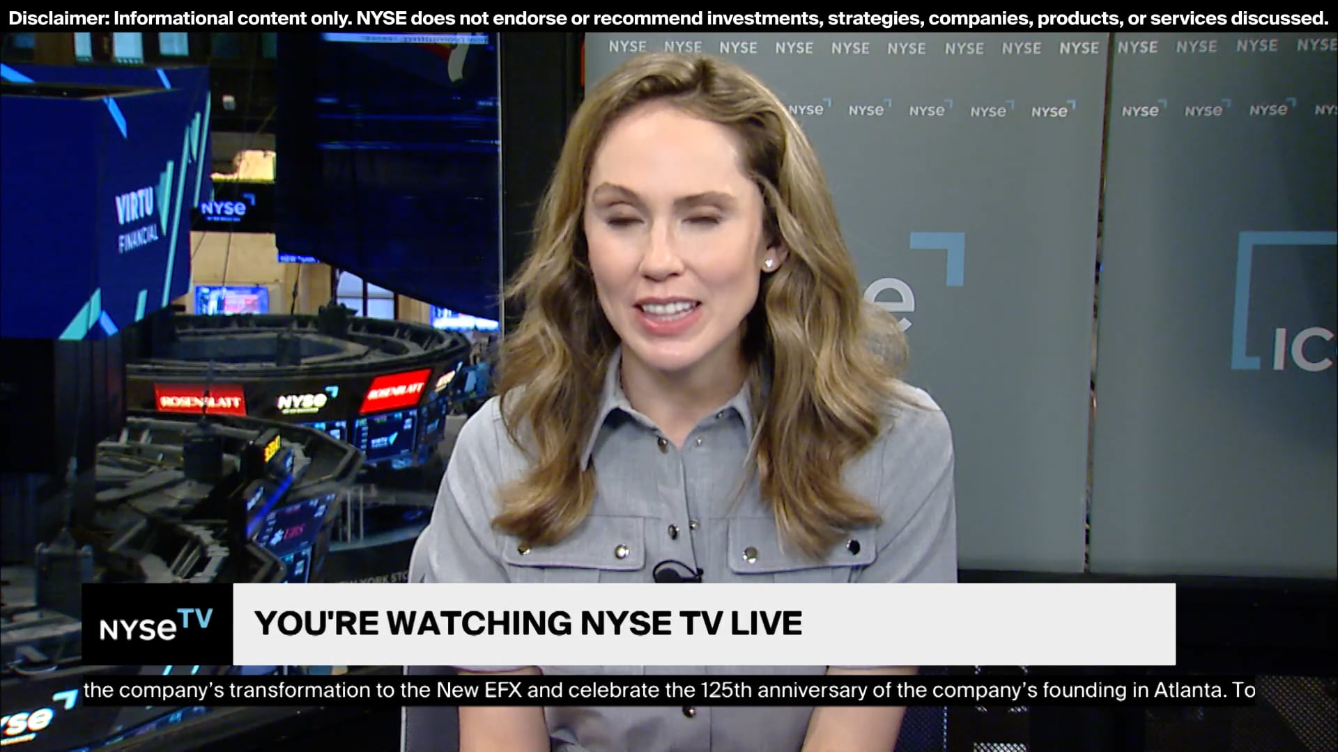 Sandy Kaul, Head of Innovation at Franklin Templeton Joins Live on NYSE TV