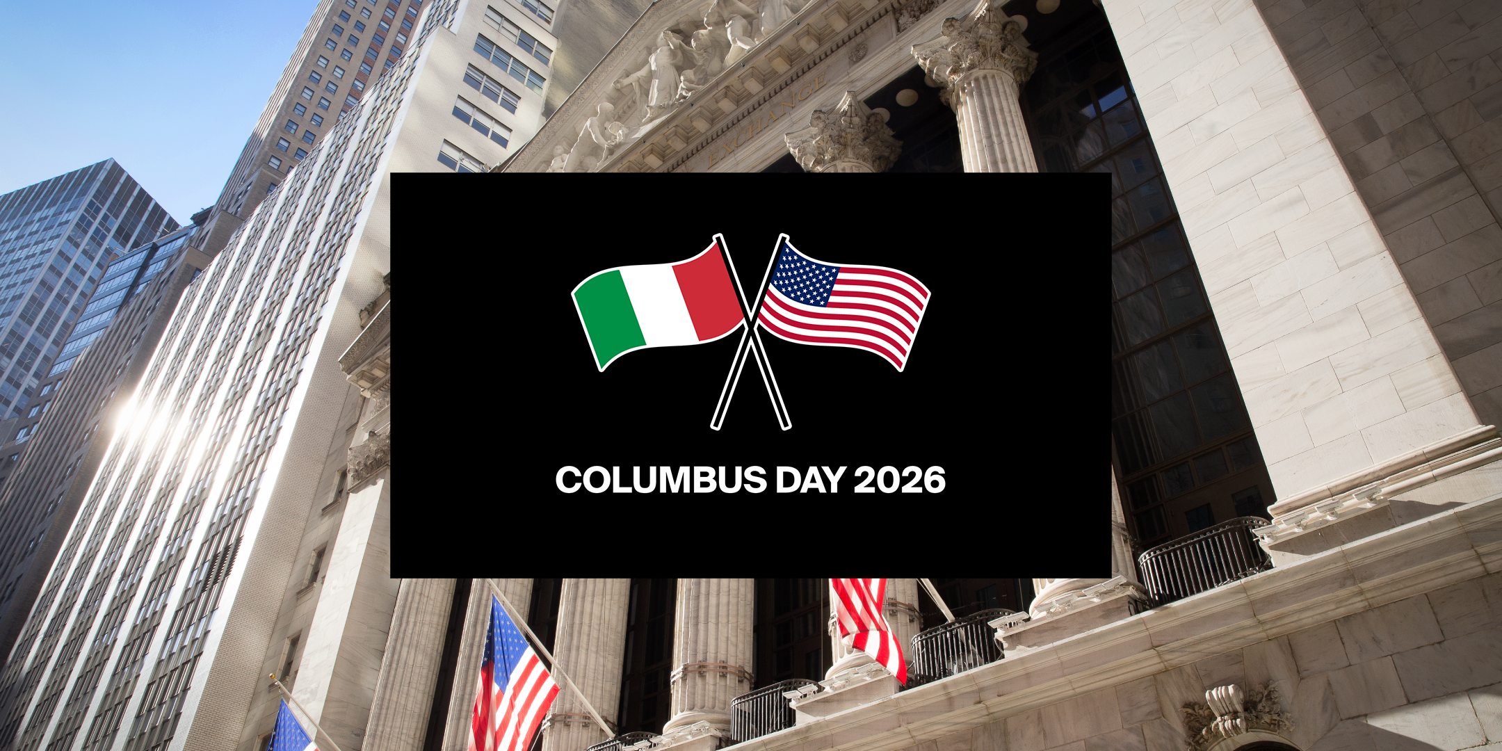 Today on NYSE Live | SSA Commissioner Frank Bisignano Rings NYSE Opening Bell for Columbus Day - 10/12/2026, 14:00:16