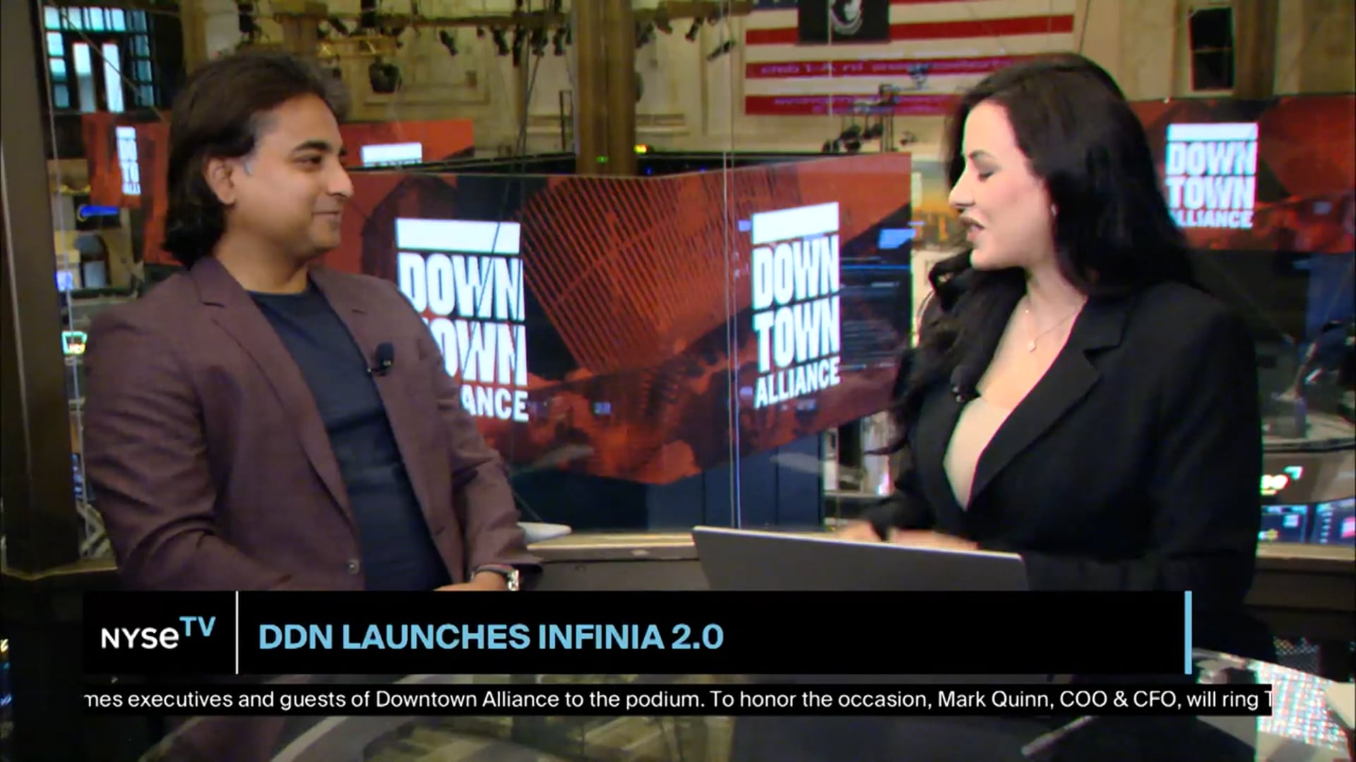 Jyothi Swaroop, CMO at DDN joins NYSE TV Live