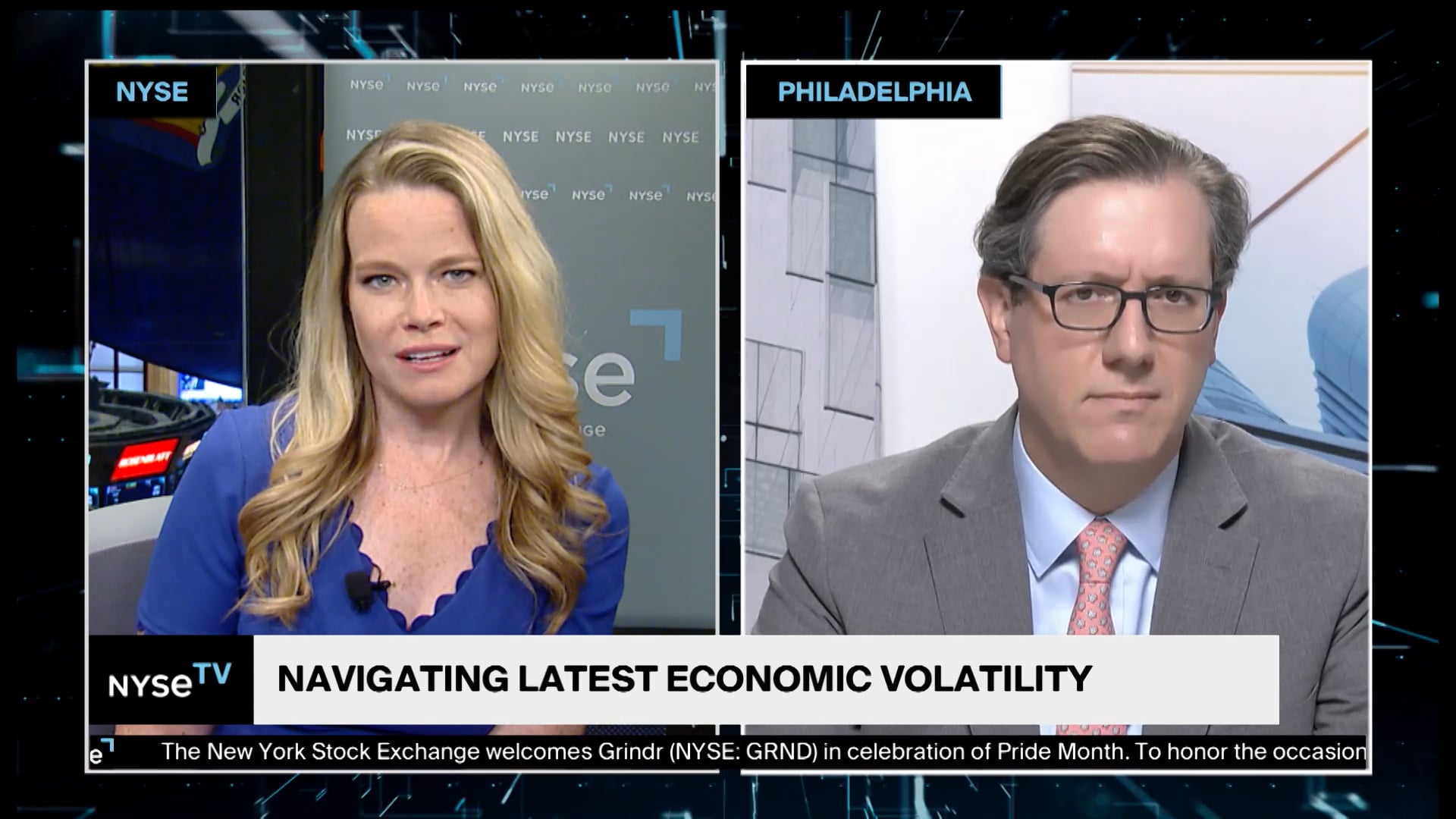 Jason Pride, Glenmede Joins Live on NYSE TV