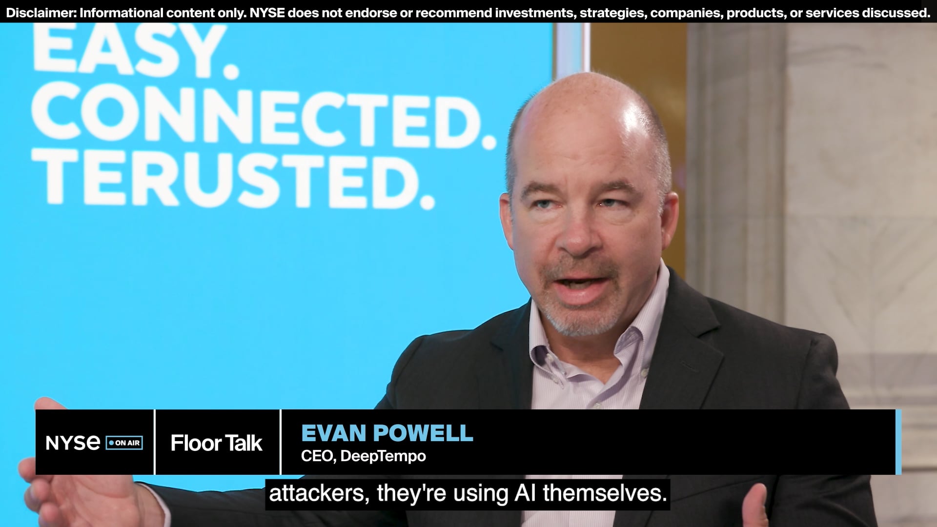 Evan Powell of DeepTempo | Snowflake at NYSE