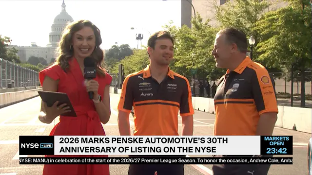 McLaren Racing CEO Zak Brown + Driver...
