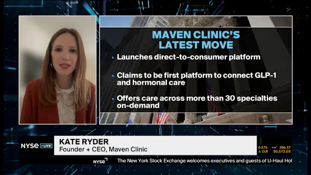 Maven Clinic CEO Kate Ryder Explains ...