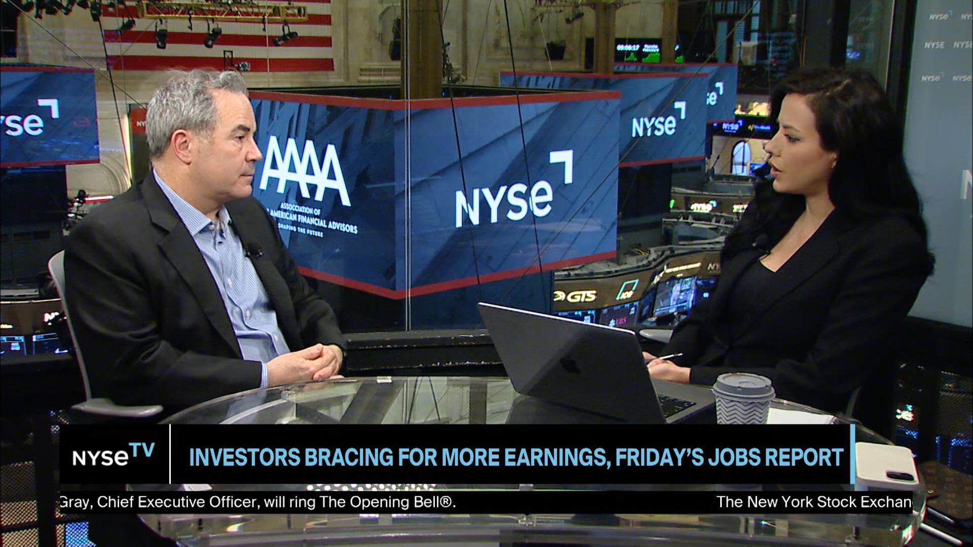 Chris Versace, Chief Investment Officer at Tematica Research Joins NYSE TV Live