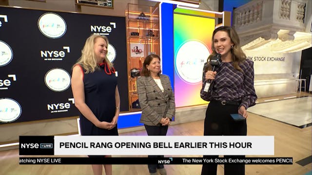 PENCIL Rings Opening Bell to Celebrat...