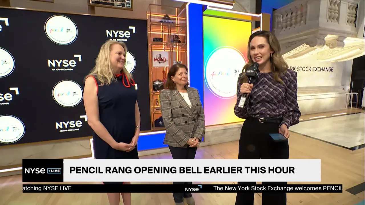 PENCIL Rings Opening Bell to Celebrate 30 Years of Connecting Students ...