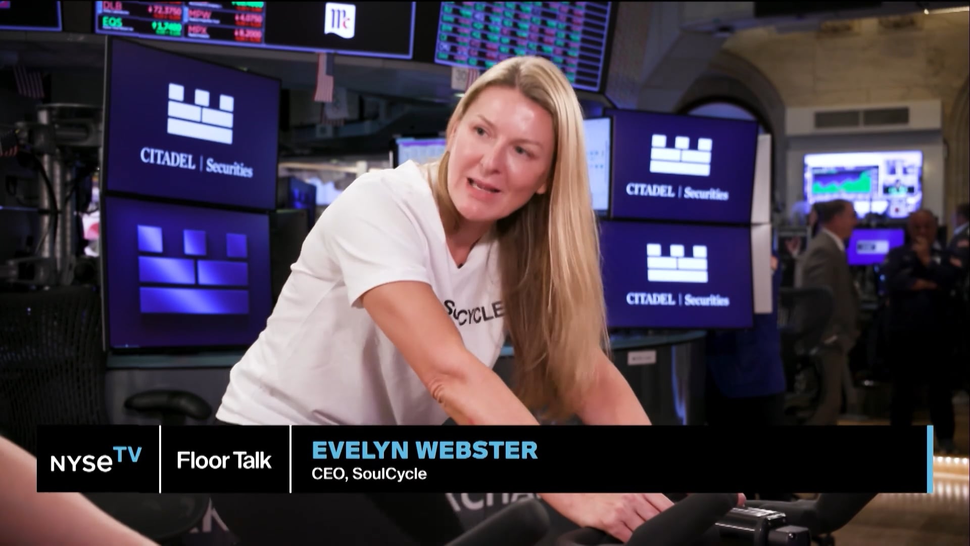 SoulCycle Bikes on the NYSE Floor Studio Rides into the Future