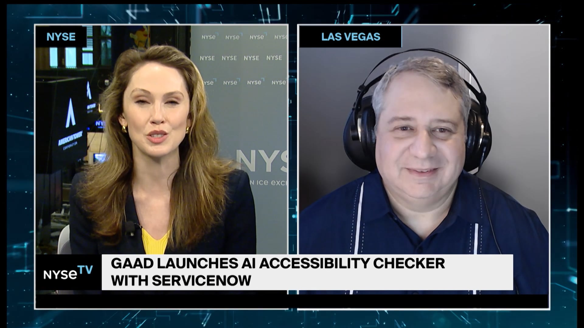 Joe Devon   Co-founder, Global Accessibility Awareness Day Joins NYSE TV Live