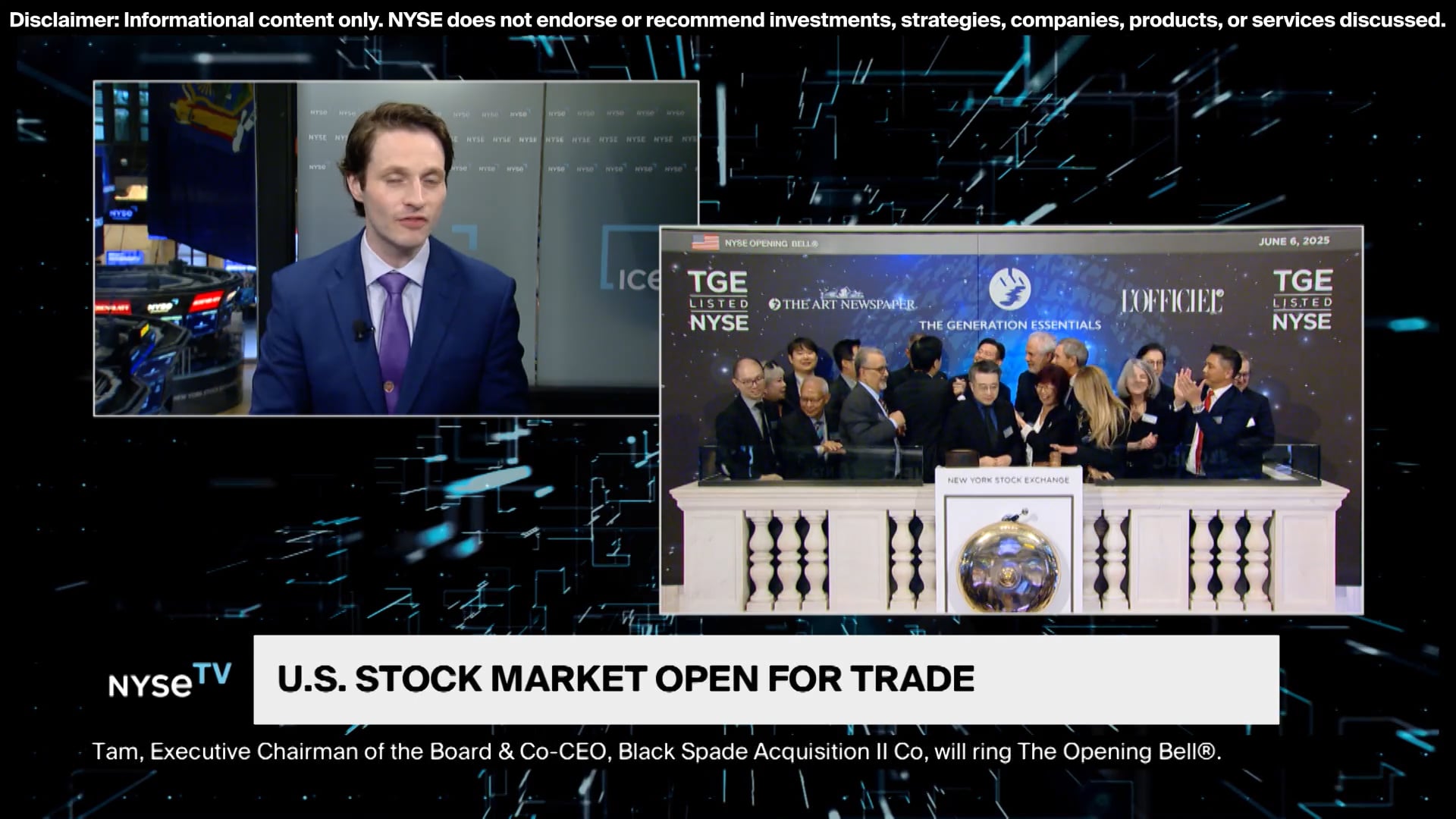 Eddie Ghabour, Managing Partner at Key Advisors Wealth Management Joins Live on NYSE TV