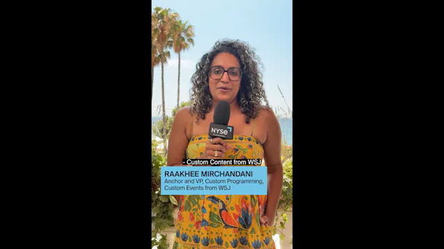 WSJ x NYSE at Cannes 2026: Balancing ...
