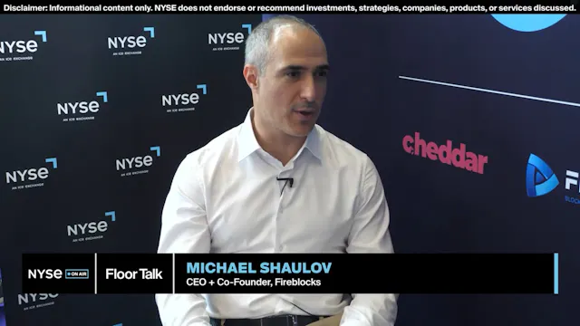 Money 20/20 EU: Fireblocks' Michael S...