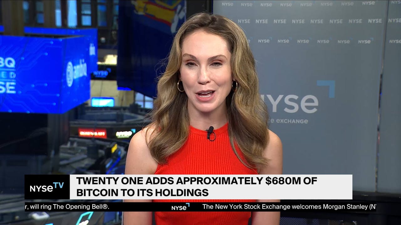 Jack Mallers, Founder + CEO at Twenty One Capital Joins NYSE TV Live - New  York Stock Exchange - An Ice Exchange