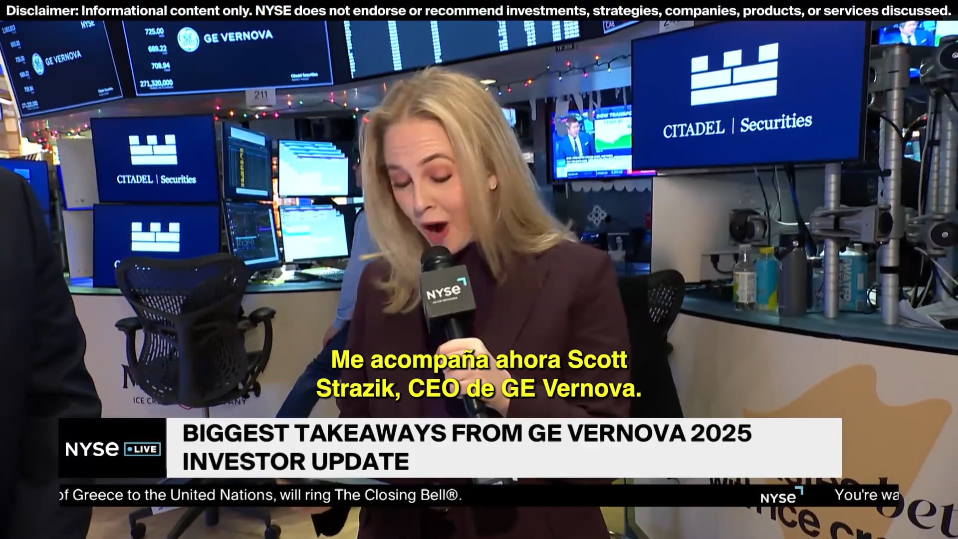 GE Vernova CEO 2025 Investor Update ES
