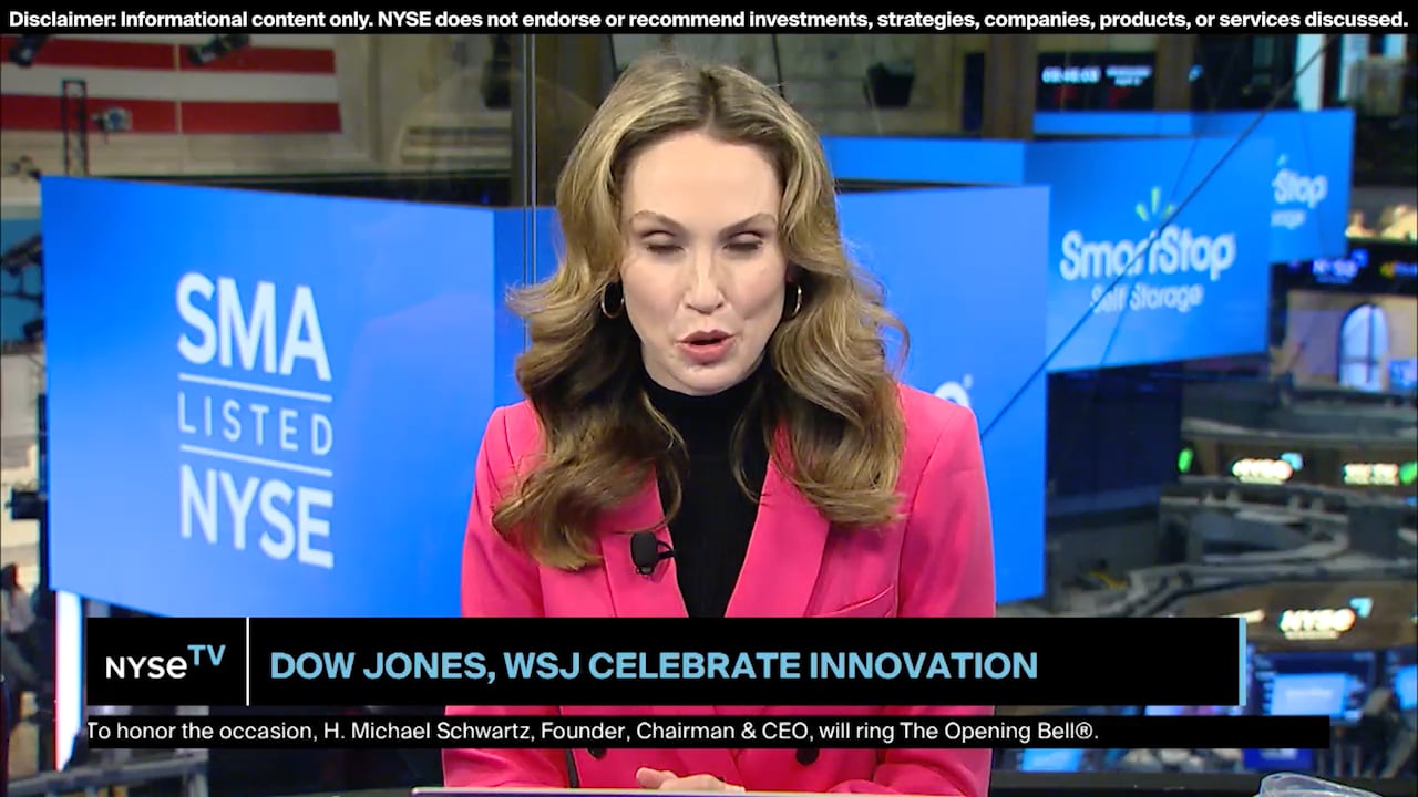 Almar Latour, CEO at Dow Jones + Publisher at The Wall Street Journal joins LIVE on NYSE TV