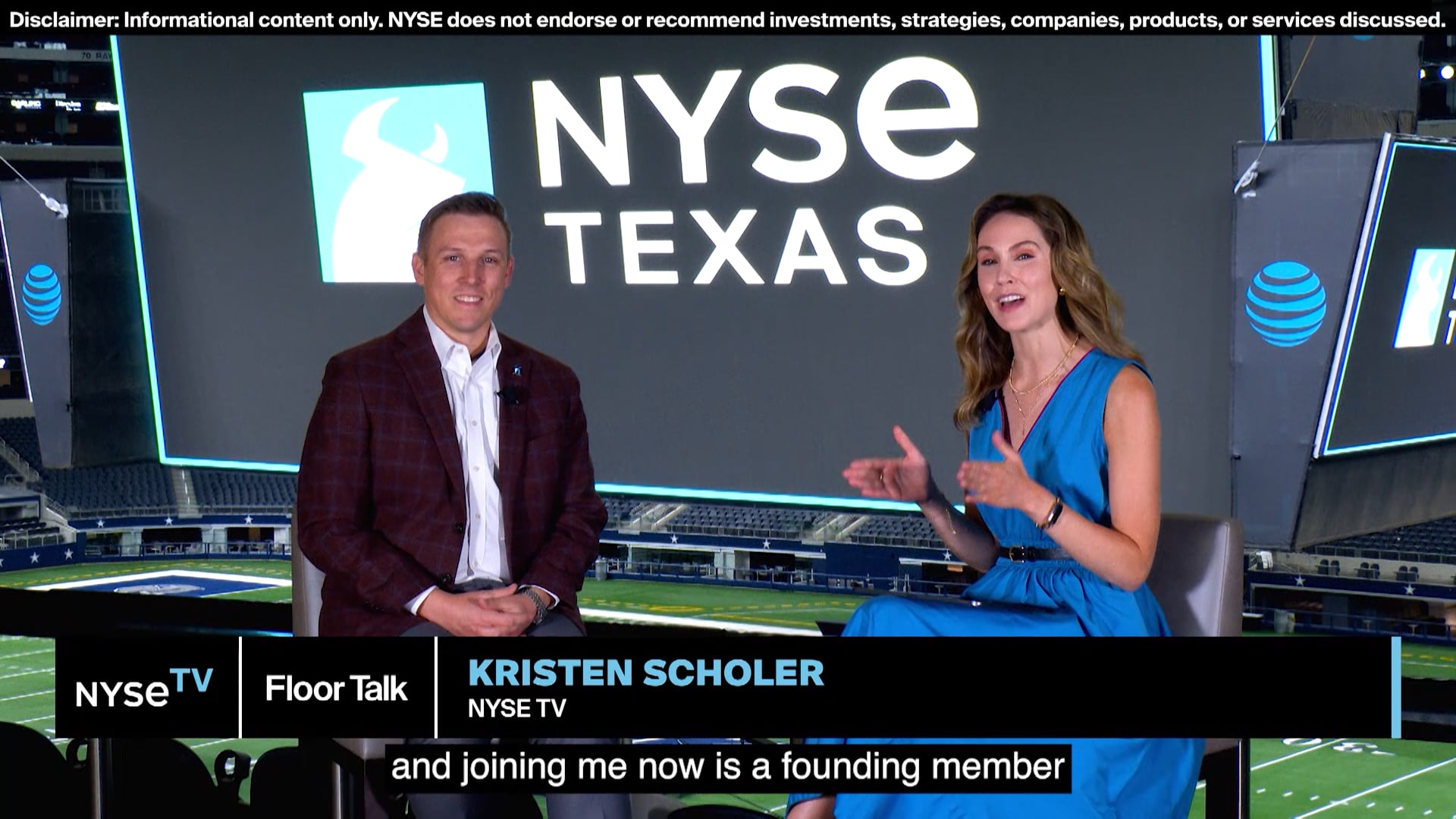 Michael Fant of Finance of America at NYSE Texas