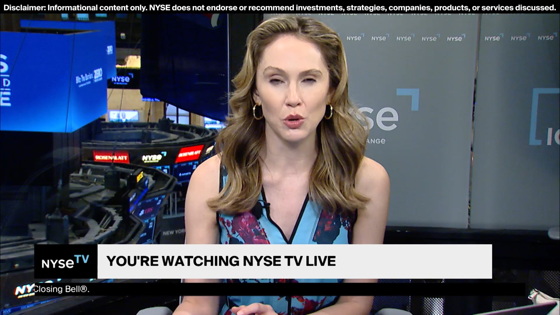 Michael Reinking, Sr. Market Strategist at NYSE Joins Live on NYSE TV