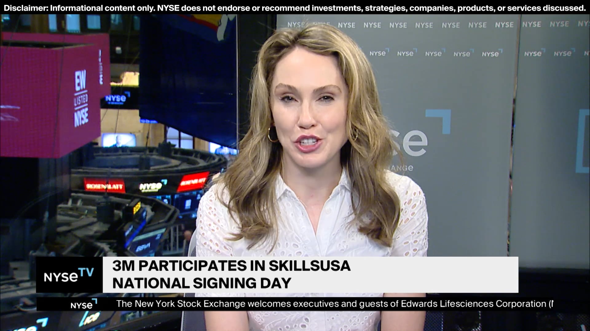 Michael Stroik, VP of Community Impact at 3M Joins Live on NYSE TV