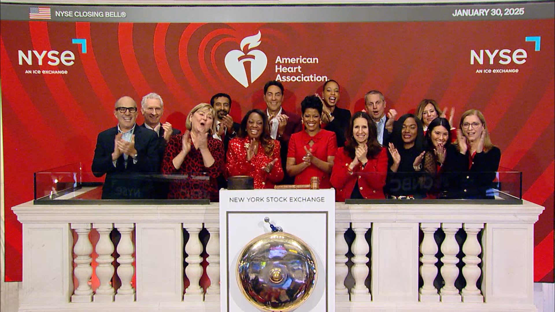 American Heart Association Rings The Closing Bell®