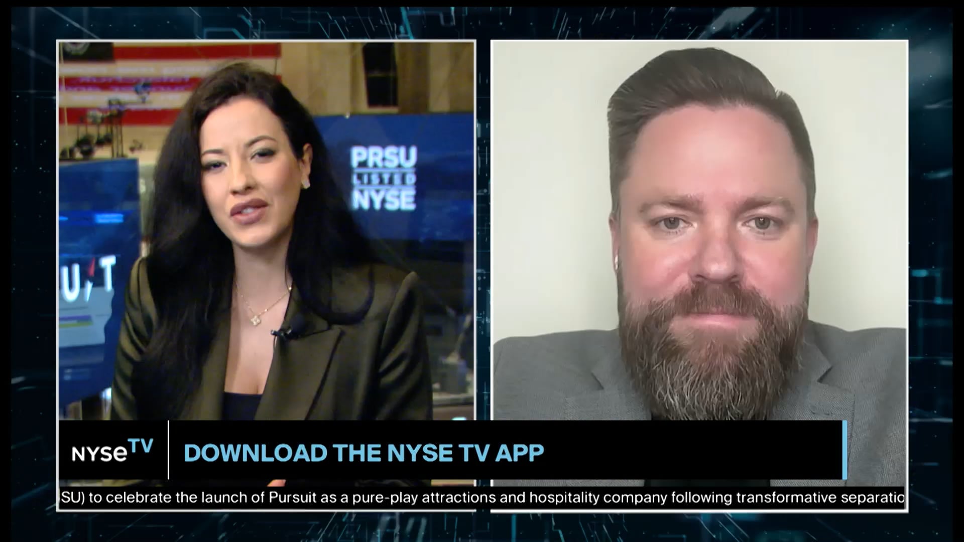 Jeff Tatarchuk, Co-Founder + Chief Growth Officer, Tensorwave joins NYSE TV Live