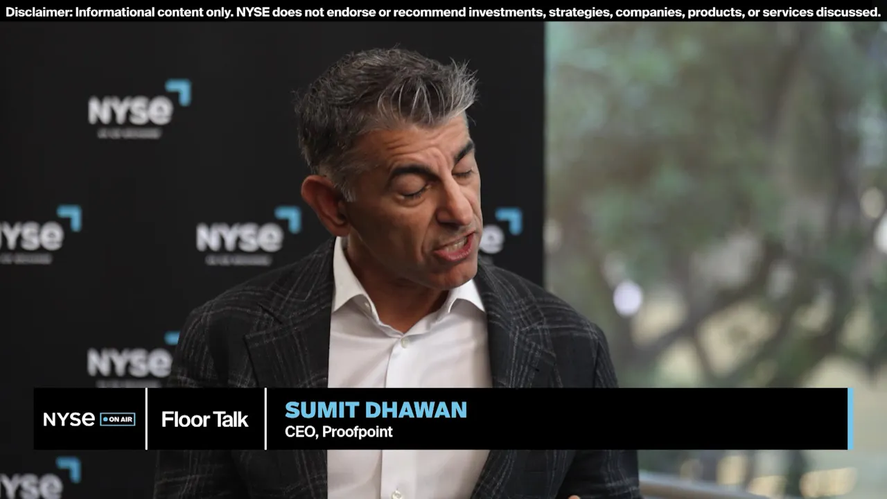 RSAC 2026: Sumit Dhawan, Proofpoint, CEO - New York Stock Exchange - An ...