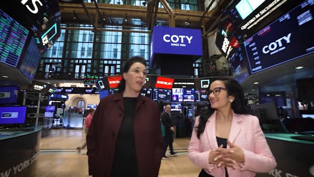 CEO Sue Nabi discusses Coty's 120th a...