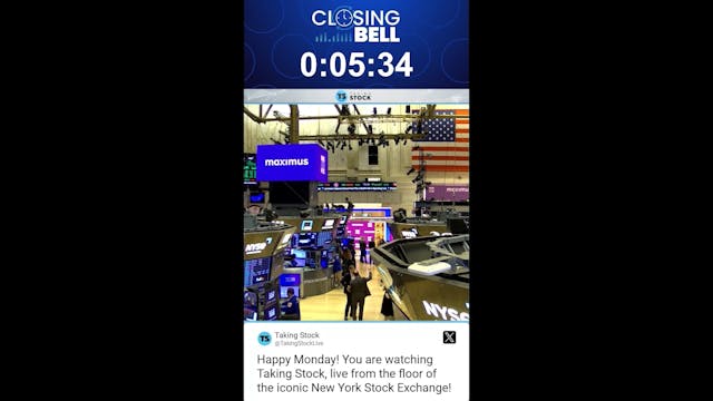 Today on Taking Stock | Markets gear ...