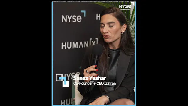 HumanX 2026: Zafran CEO Sanaz Yashar ...