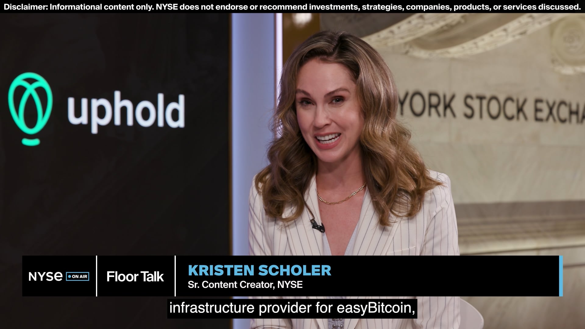 Platform Uphold Powers easyBitcoin App to Make Crypto Ownership Simple