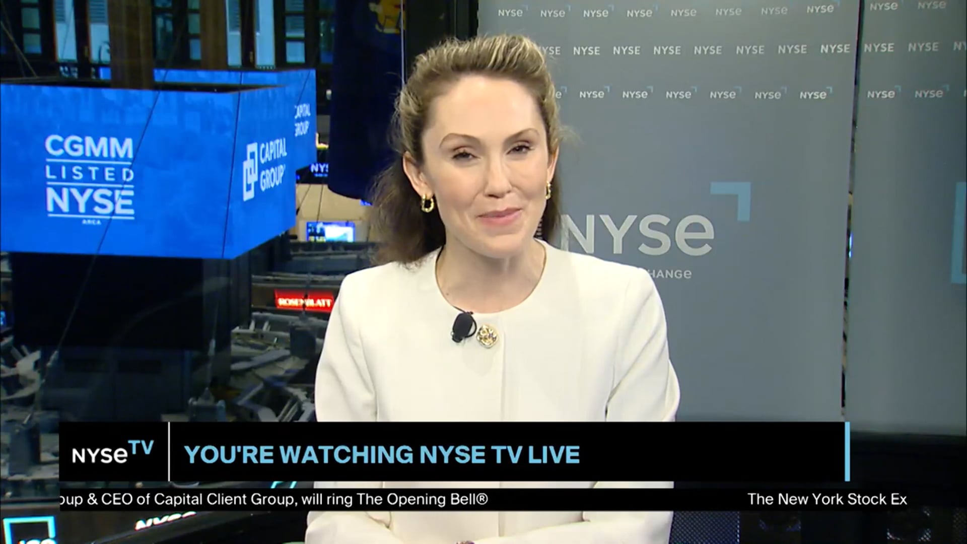 Holly Framsted, Head of Product Grouo, Capital Group joins NYSE TV Live