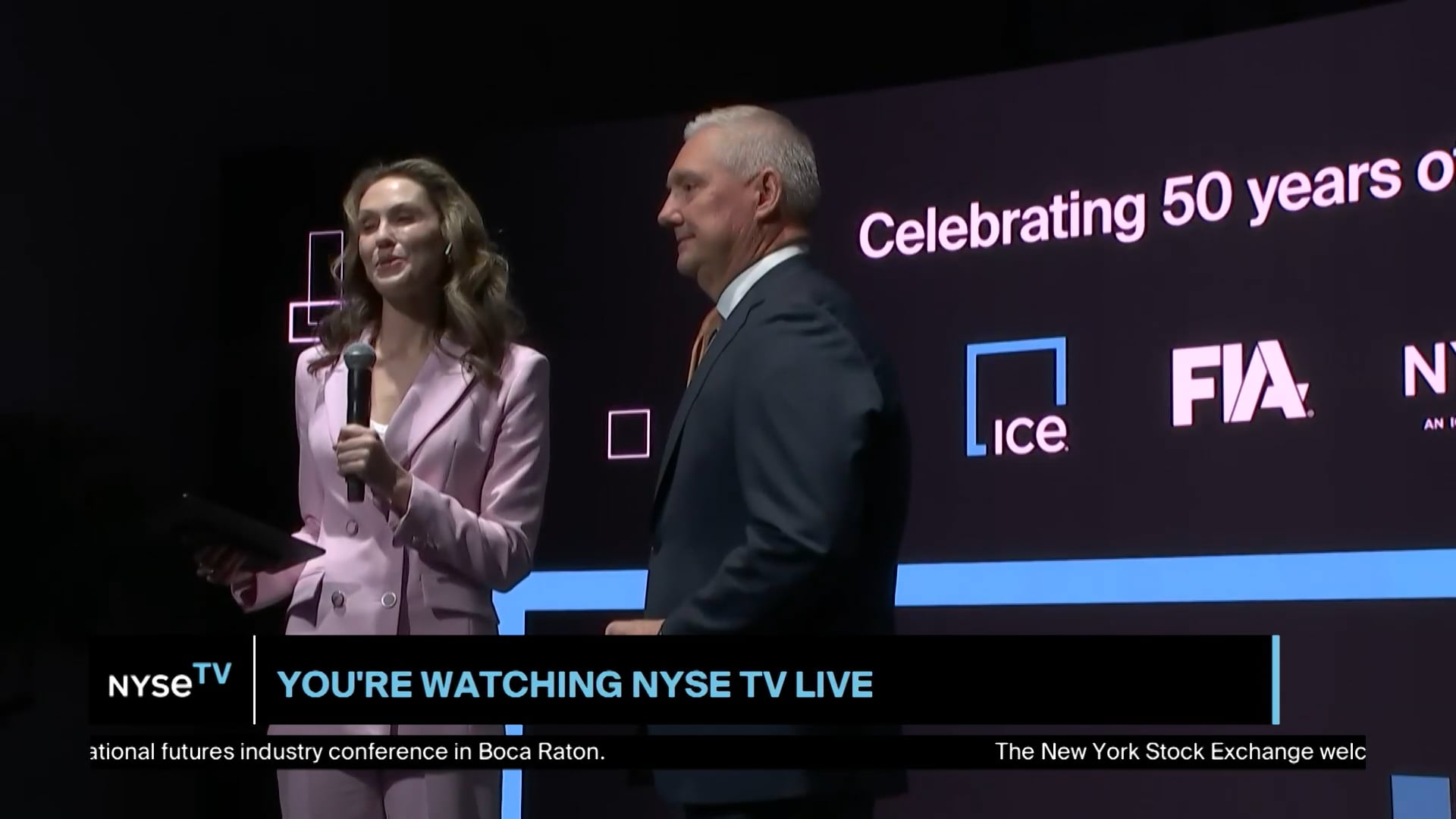 Chris Edmonds, President at ICE Fixed Income + Data Services Joins NYSE TV Live