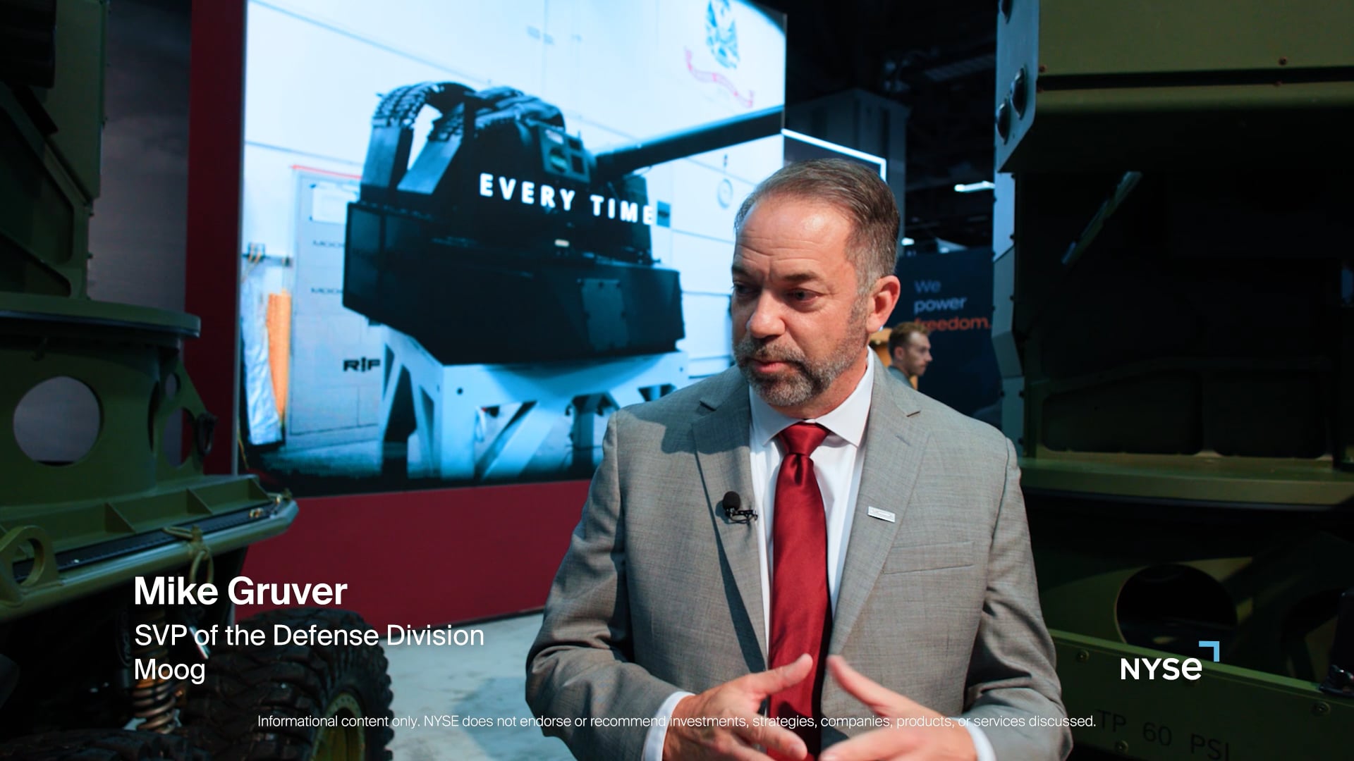 AUSA: Moog SVP of Defense Mike Gruver