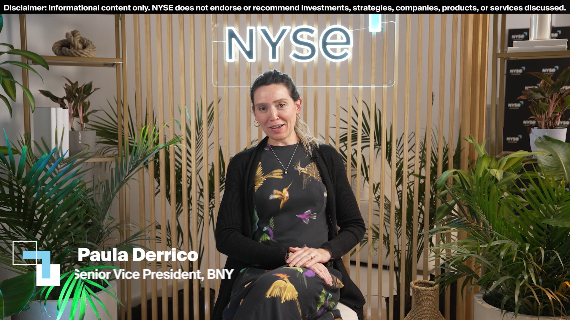 LTF: BNY Senior Vice President Paula Derrico