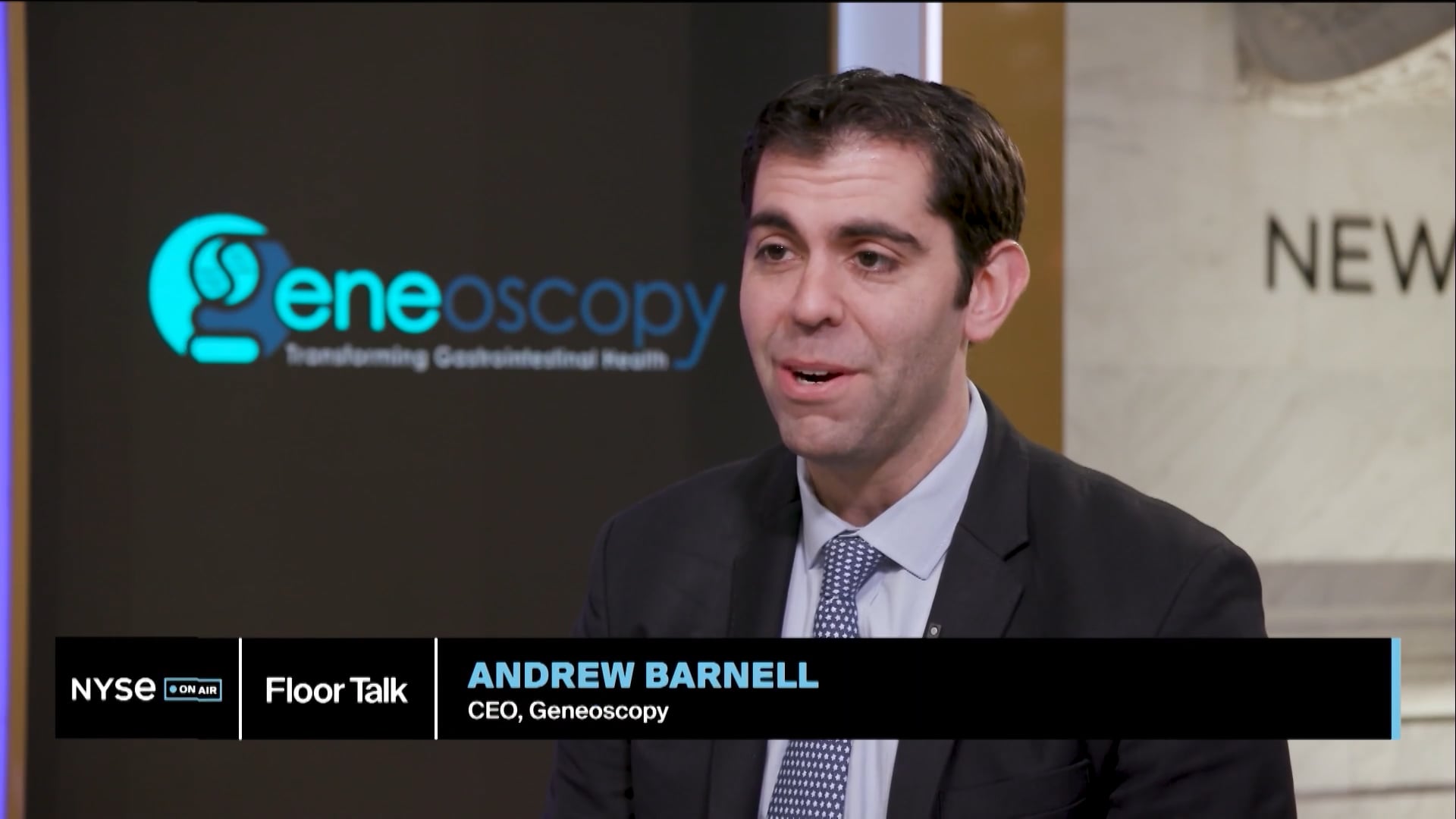 Geneoscopy CEO Andrew Barnell ‘We Wanted to Make the Test Extremely Easy’