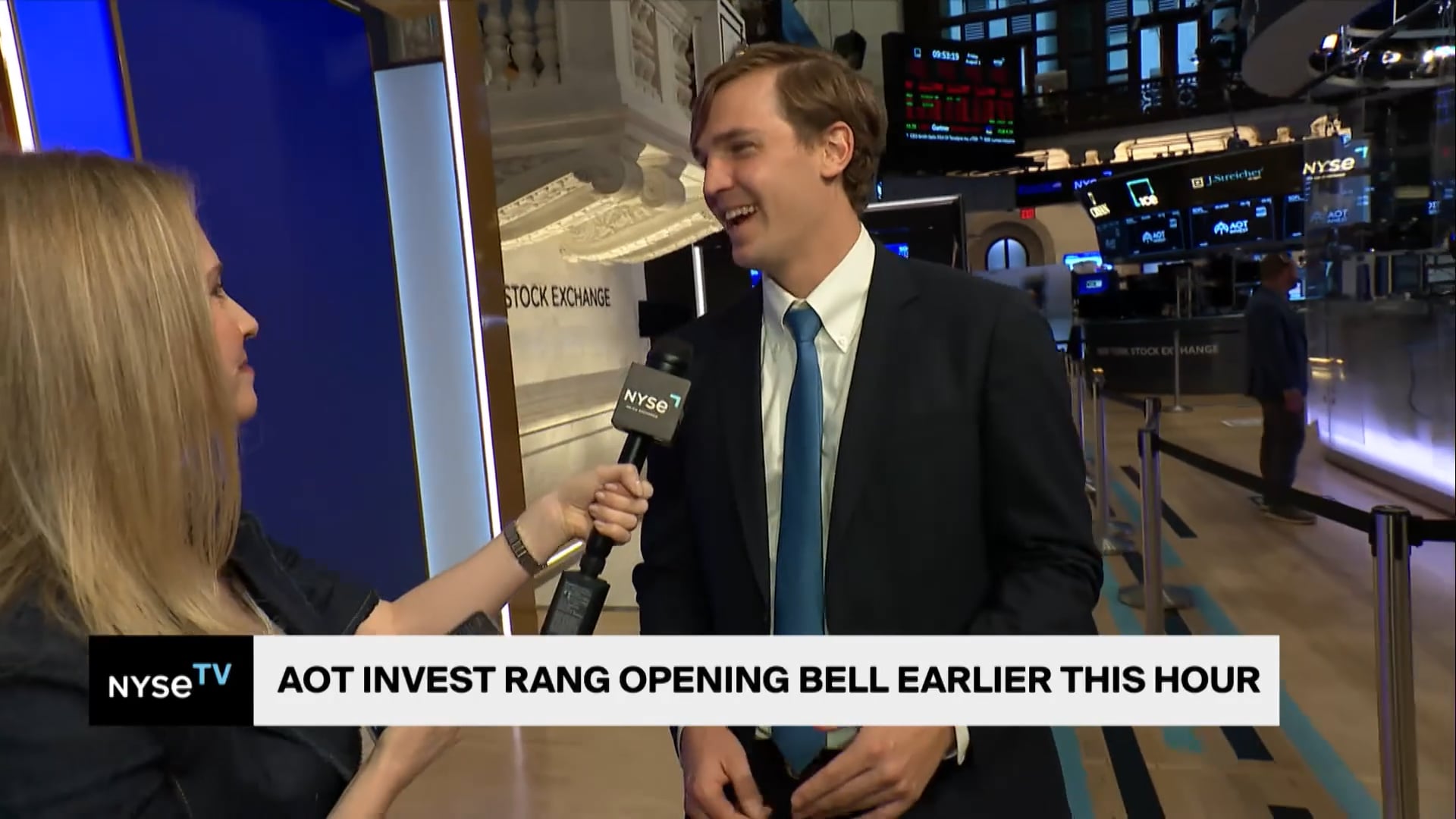 John Tinsman, CEO + Fund Manager, AOT Invest  Joins NYSE TV