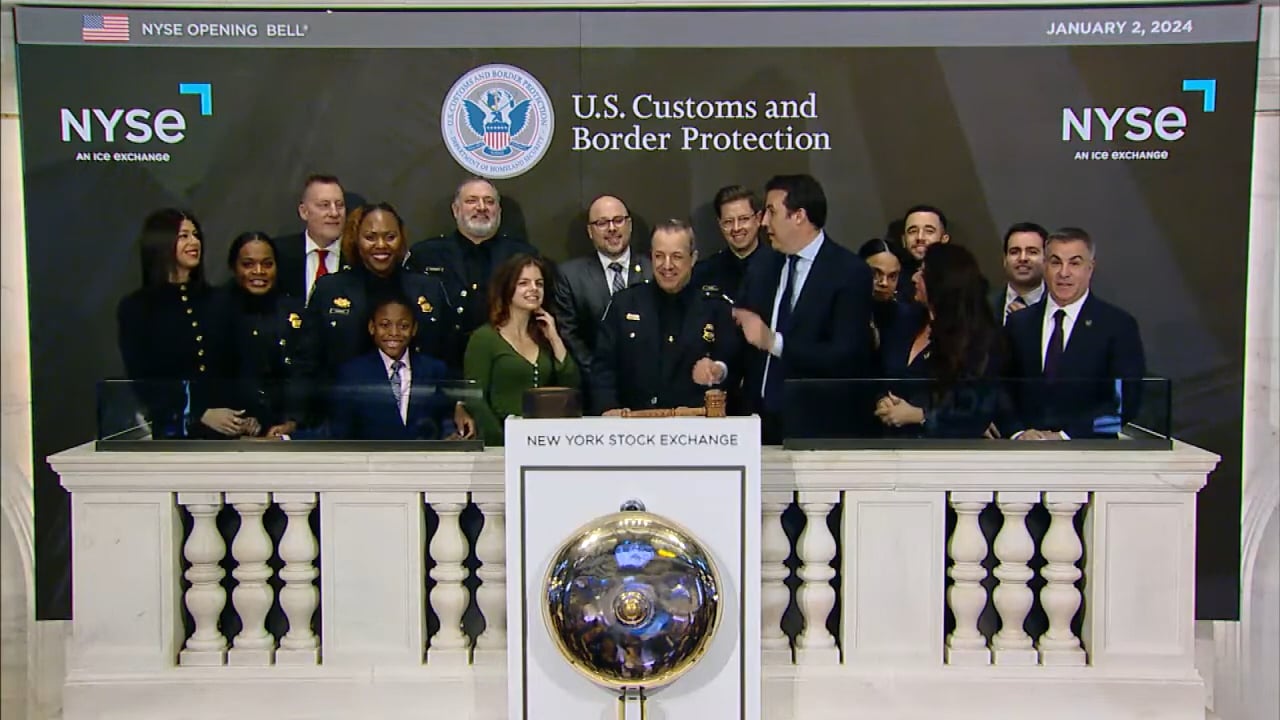 U.S. Customs and Border Protection Rings The Opening Bell®