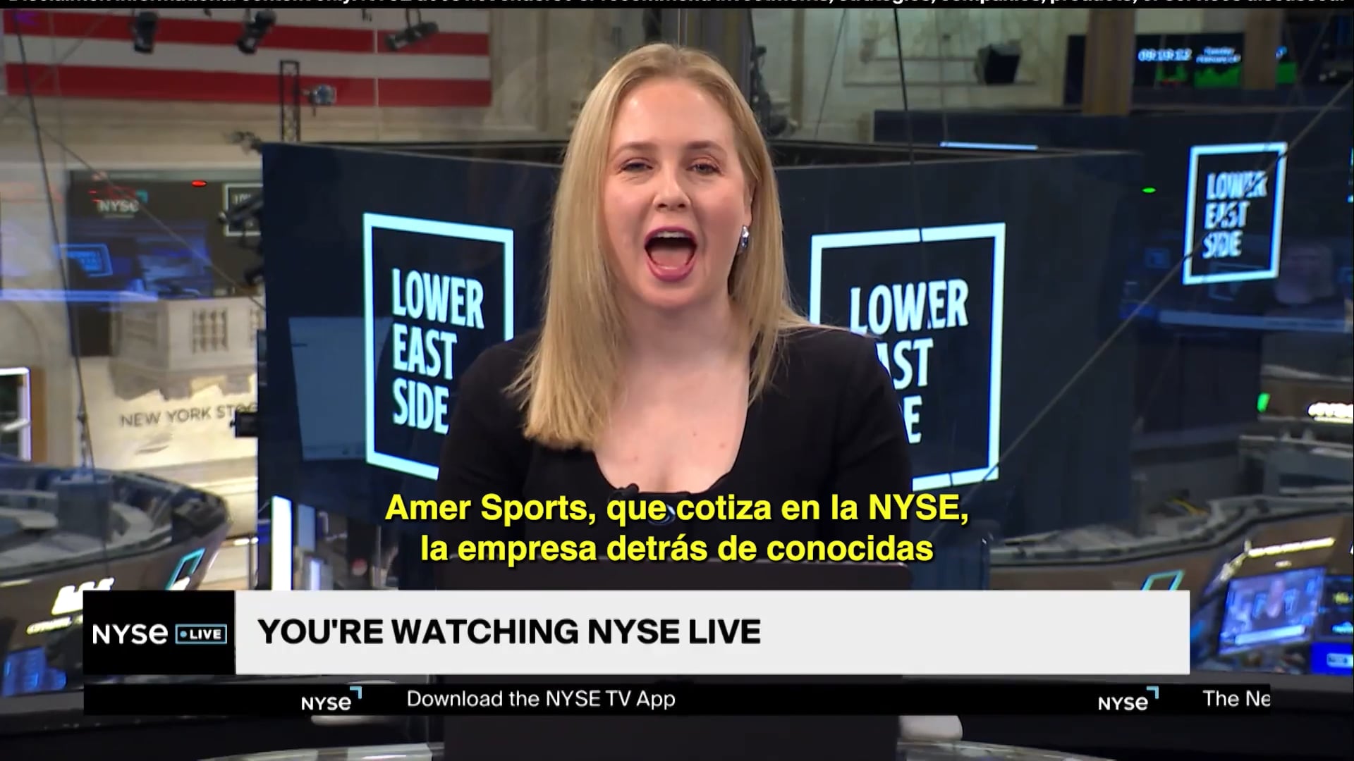 Los ejecutivos de Amer Sports analizan los resultados financieros