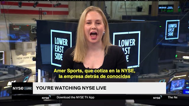 Los ejecutivos de Amer Sports analiza...